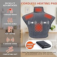 Arlierss 55422 Heizkissen Nacken/Schulter 10000mAh — Bild 2