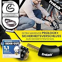 Dunlop Pro Lock Fahrrad-Kettenschloss 100 cm — Bild 3