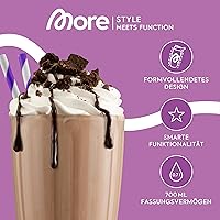 MORE NUTRITION Premium Shaker 700 ml — Bild 2