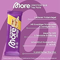 MORE NUTRITION Protein Bar White Chocolate Peanut Caramel 10er — Bild 3