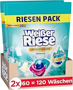 Weißer Riese Trio-Caps Aromatherapie Lotus 120 WL Test & Bewertung