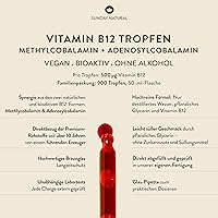 Sunday Natural Vitamin B12 Tropfen 500 µg 44,7 ml — Bild 2