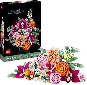 LEGO Botanicals Schöner Rosafarbener Blumenstrauß 10342 Test & Bewertung