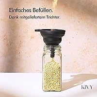 KIVY Gewürzgläser-Set 24er 120ml — Bild 9