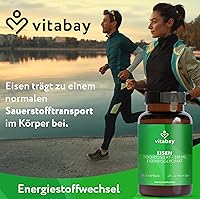 Vitabay Eisen Hochdosiert 319 mg – 120 Kapseln — Bild 2