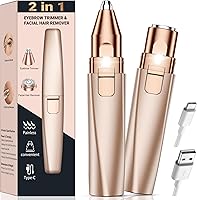 bissuuy BZ-202B 2-in-1 Augenbrauen- und Gesichtshaarentferner — Bild 1