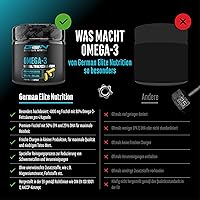 GEN German Elite Nutrition Omega-3 4000mg 300 Kapseln — Bild 5