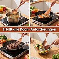 Mooues Küchenutensilien-Set Teakholz 9-teilig — Bild 7