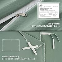 Duvetnova Bettwäsche-Set 135x200 Mikrofaser — Bild 5