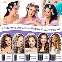 Qinzave Lockenwickler-Set 56-teilig — Bild 3