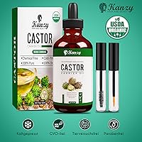 Kanzy Rizinusöl Bio Kaltgepresst 100ml — Bild 8