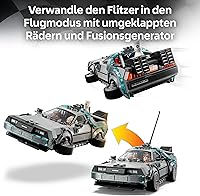 LEGO Speed Champions Zeitmaschine aus Zurück in die Zukunft 77256 — Bild 4