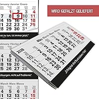 TOBJA 4-Monatskalender 2026 (96 x 33 cm) — Bild 6