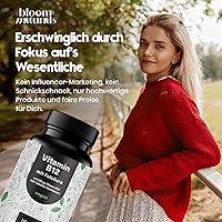 Bloom Naturals Vitamin B12 500µg + Folsäure 200µg 400 Tabletten — Bild 3