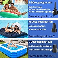 Eledreme 2-in-1 Elektrische Luftpumpe — Bild 5