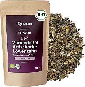 BonaTea Pure3 Mariendistel-Artischocke-Löwenzahn Kräutertee 100 g Test & Bewertung