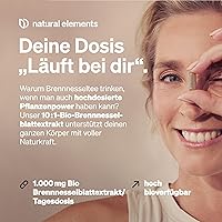 natural elements Bio Brennnessel Extrakt 10:1 – 180 Kapseln — Bild 3