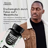 Bloom Naturals Magnesium Komplex 200 Kapseln — Bild 6