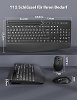 SABLUTE KB213 Tastatur-Maus-Set kabellos — Bild 7