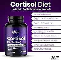 Parafarmacia OVF Cortisol Diet Phosphatidylserin 400mg + L-Theanin 100mg 90 Kapseln — Bild 2