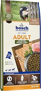 bosch HPC Adult Geflügel & Hirse 15 kg Test & Bewertung