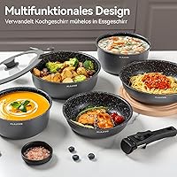 Alajivo ALA9702L-DE Topf- und Pfannenset 17-teilig — Bild 7