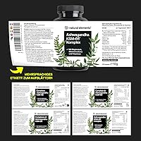 natural elements Ashwagandha Komplex KSM-66 120 Kapseln — Bild 6