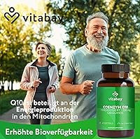Vitabay Coenzym Q10 Ubiquinol 200mg – 60 Kapseln — Bild 2