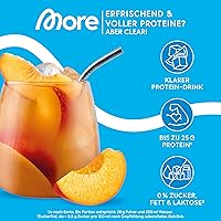 MORE NUTRITION Clear Protein Peach Iced Tea 600 g — Bild 2