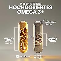 Purefitness Omega 3 Kapseln 2000 mg (120 Kapseln) — Bild 3