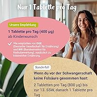 PregniVital Folsäure L-5-MTHF 400µg 120 Tabletten — Bild 4