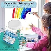 CreaTek Fingerfarben Kinder 6x60ml — Bild 6