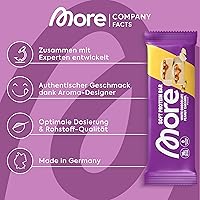 MORE NUTRITION Protein Bar White Chocolate Peanut Caramel 10er — Bild 5