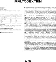 Bulk Maltodextrin Pulver 2,5 kg — Bild 2