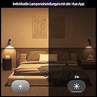 Philips Hue Essential White & Color Ambiance GU10 4er-Pack — Bild 4