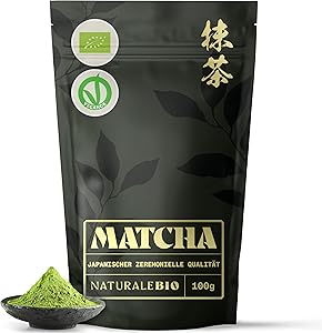 NaturaleBio Matcha Ceremonial Grade 100g Test & Bewertung