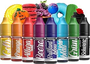 Belissia Lebensmittelfarbe Set 8x10ml Test & Bewertung