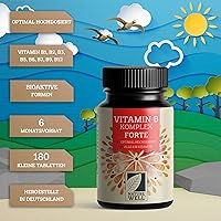 NatureWell Vitamin B Komplex Forte 180 Tabletten — Bild 2