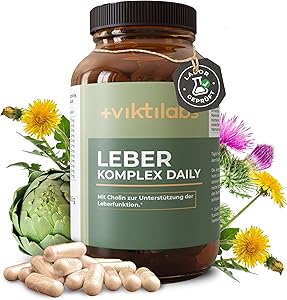 Viktilabs Leber Komplex Daily 120 Kapseln Test & Bewertung