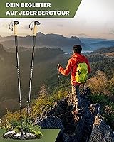 Alpenwert AEEZO Teleskop Wanderstöcke (Aluminium) — Bild 6