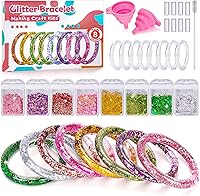 lelechong Glitzer-Armband-Bastelset (8er-Set) — Bild 1