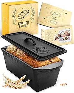 KRUSTENZAUBER Gusseisen Brotbackform 28 cm Test & Bewertung