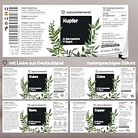 natural elements Kupfer 2mg 365 Tabletten — Bild 5