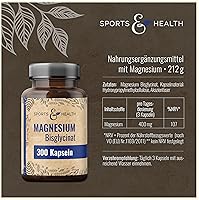 CDF Sports & Health Solutions Magnesium Bisglycinat 400 mg (300 Kapseln) — Bild 2