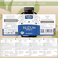 Raibu Silizium Kapseln 500mg (90 Stück) — Bild 3
