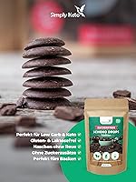Simply Keto Schokodrops Edelbitter 750g — Bild 5