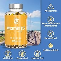 HN Vitamin D3 + K2 5000 IE 365 Kapseln — Bild 3