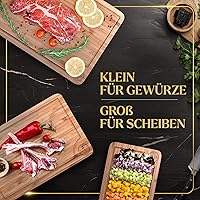 Deer & Oak Bambus-Schneidebrett-Set 3er — Bild 4