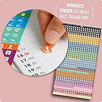 Spielefabrik Familienkalender 2026 Pastell — Bild 4