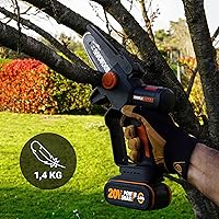 WORX WG325E.9 Nitro Mini Akku-Kettensäge — Bild 4